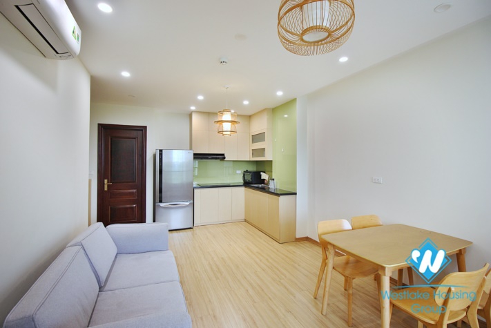 A brand new 1 bedroom apartment with lake view for rent in Quang An, Tay Ho